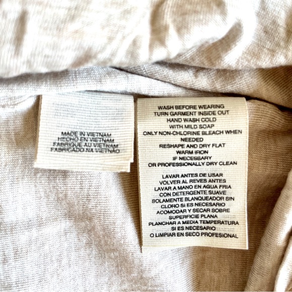 Rachel Roy Distressed Dress, Sleeveless, Khaki/Cream, Size Small - Picture 14 of 16